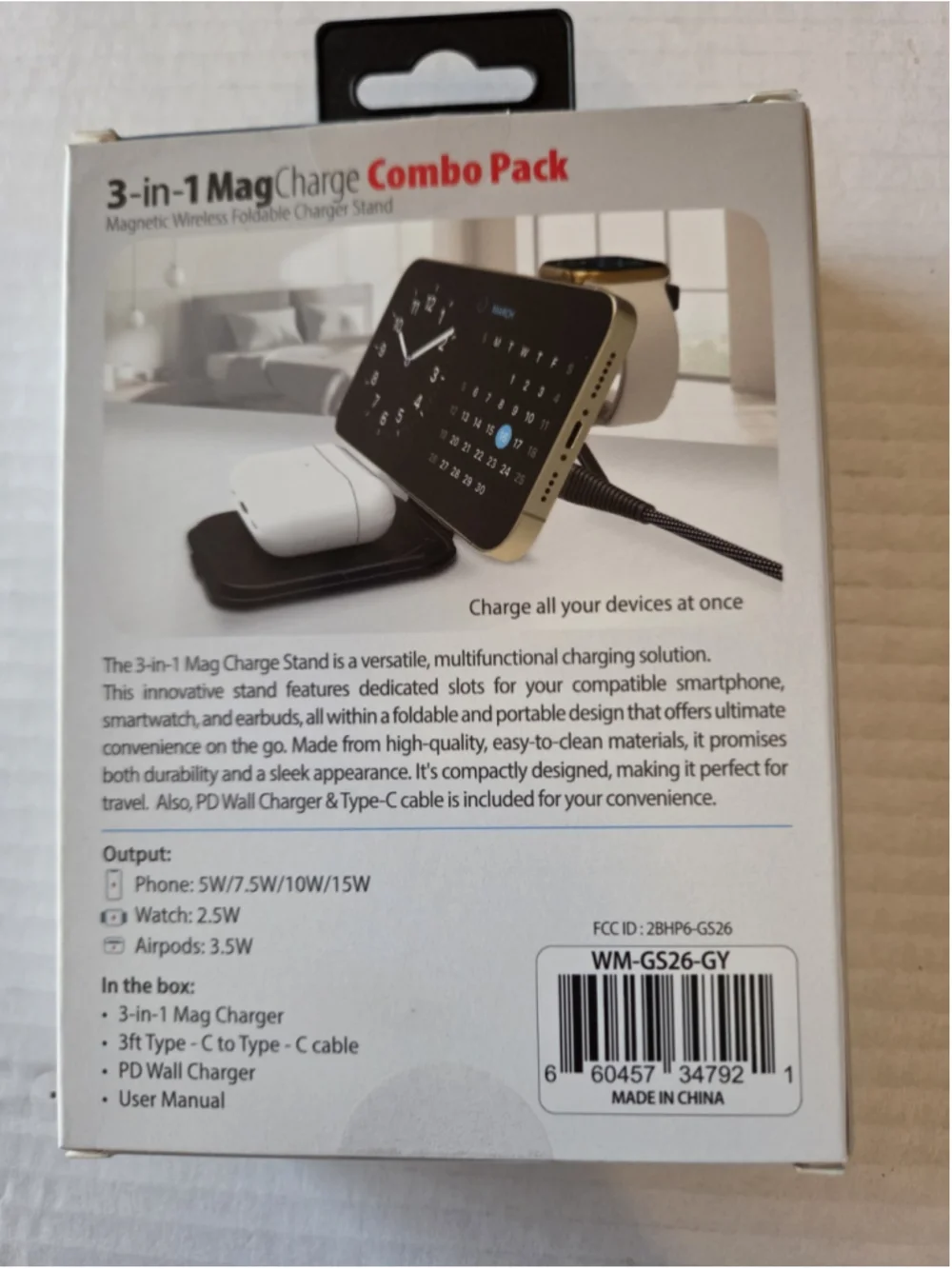 3-in-1 mag charger